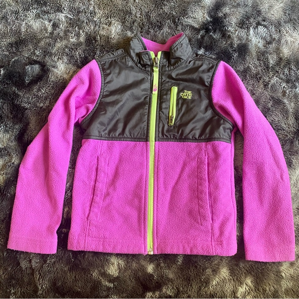 The North Face Girls Soft Shell Fleece Jacket XXS